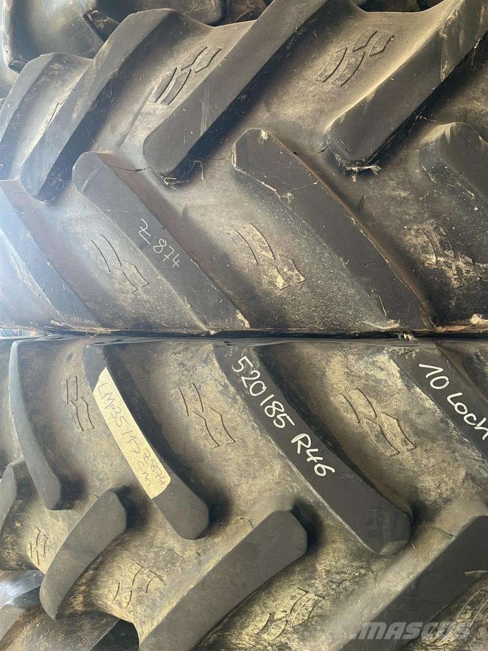 Fendt Pflegeräder Fendt 520/85 R46 480/70 R34 Lisävarusteet ja komponentit