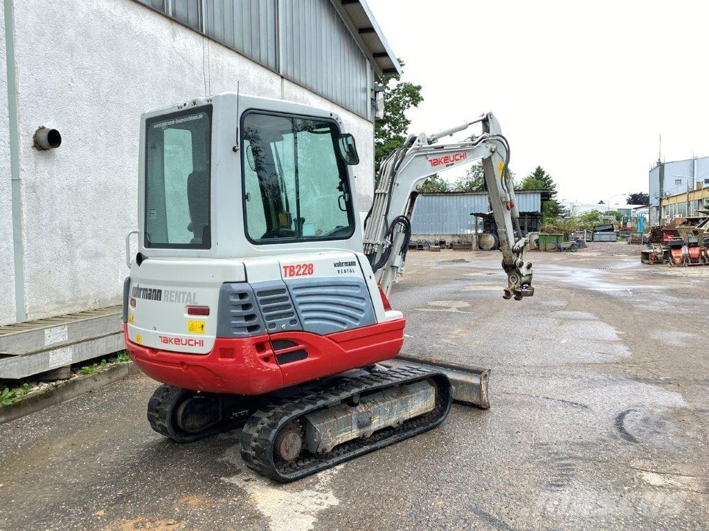 Takeuchi TB 228 MSA V3 Power-Tilt HS03 wie 230,235,240 Miniexcavadoras