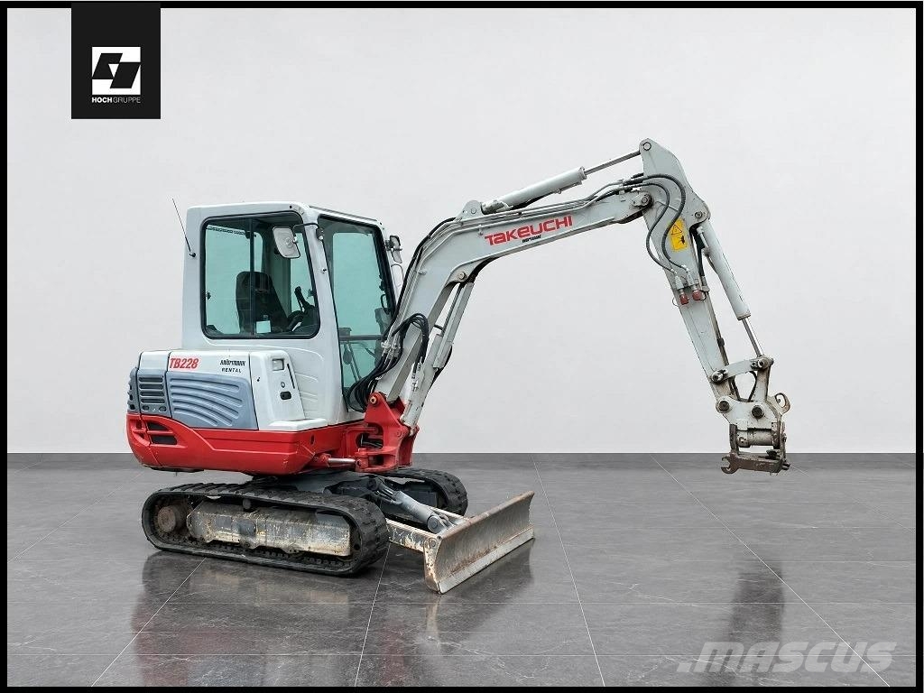 Takeuchi TB 228 MSA V3 Power-Tilt HS03 wie 230,235,240 Miniexcavadoras