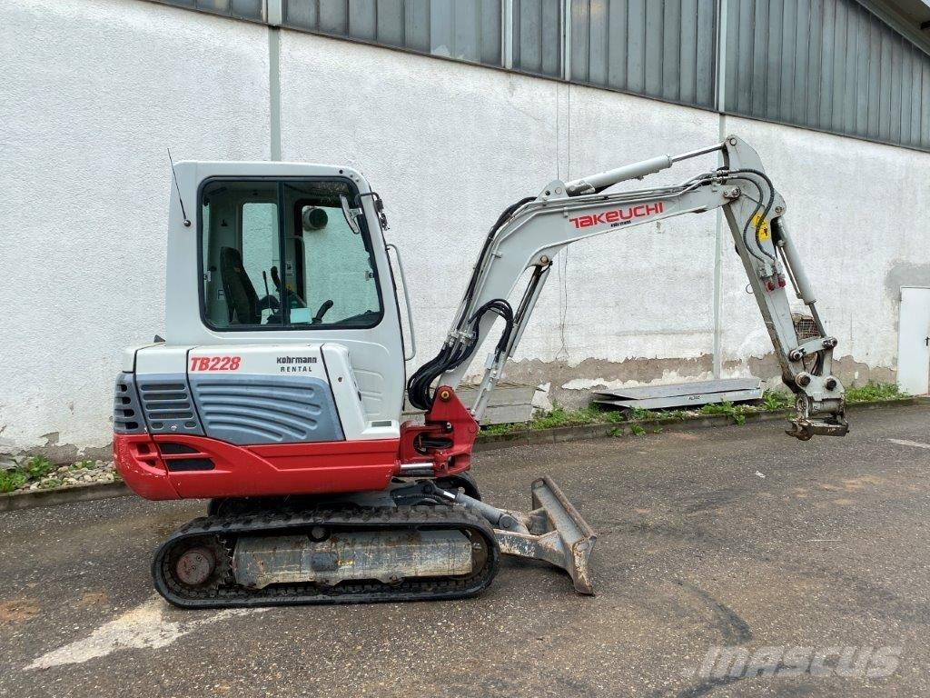 Takeuchi TB 228 MSA V3 Power-Tilt HS03 wie 230,235,240 Miniexcavadoras