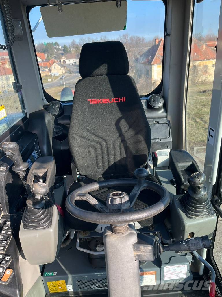 Takeuchi TB 295 W Lastik tekerli ekskavatörler