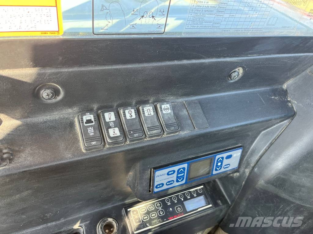 Takeuchi TB 295 W Lastik tekerli ekskavatörler