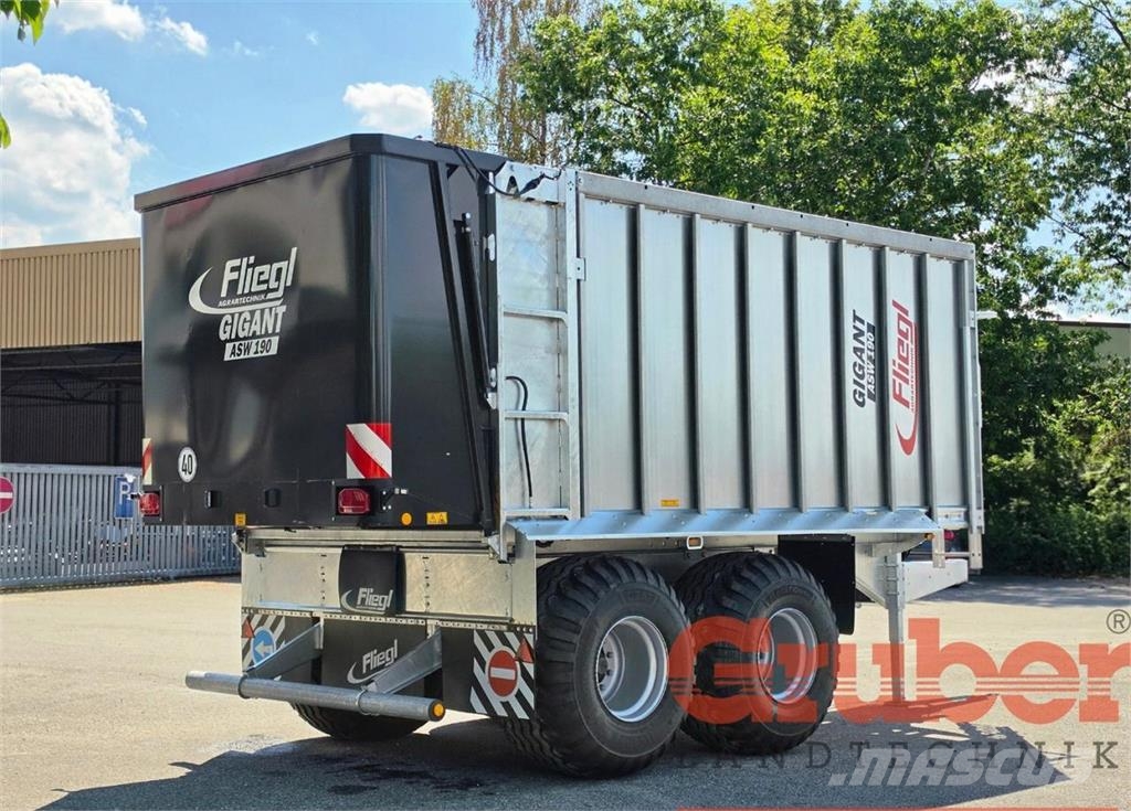 Fliegl ASW 190 Compact Fox مقطورات أخرى