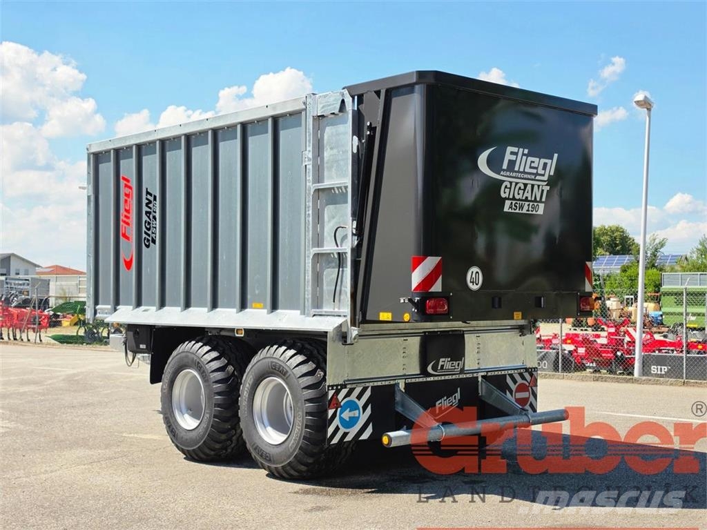 Fliegl ASW 190 Compact Fox مقطورات أخرى