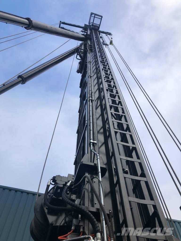 Woltman 90DR (7528-D) pile driving- / drilling rig Paalutuskoneet