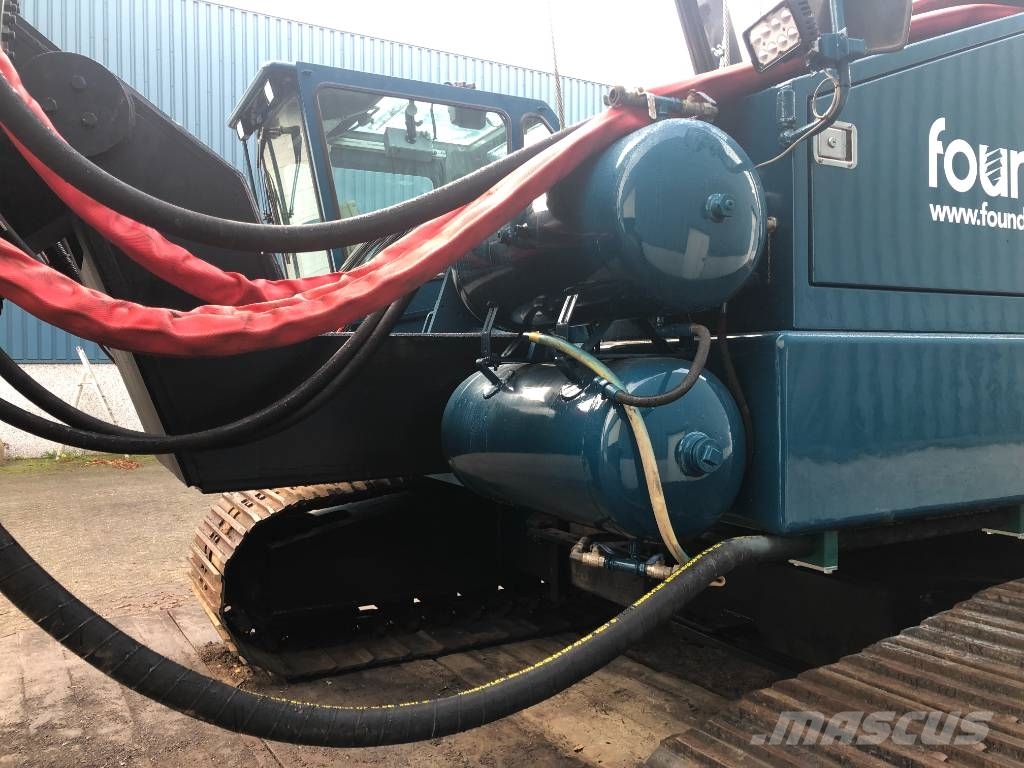 Woltman 90DR (7528-D) pile driving- / drilling rig Paalutuskoneet