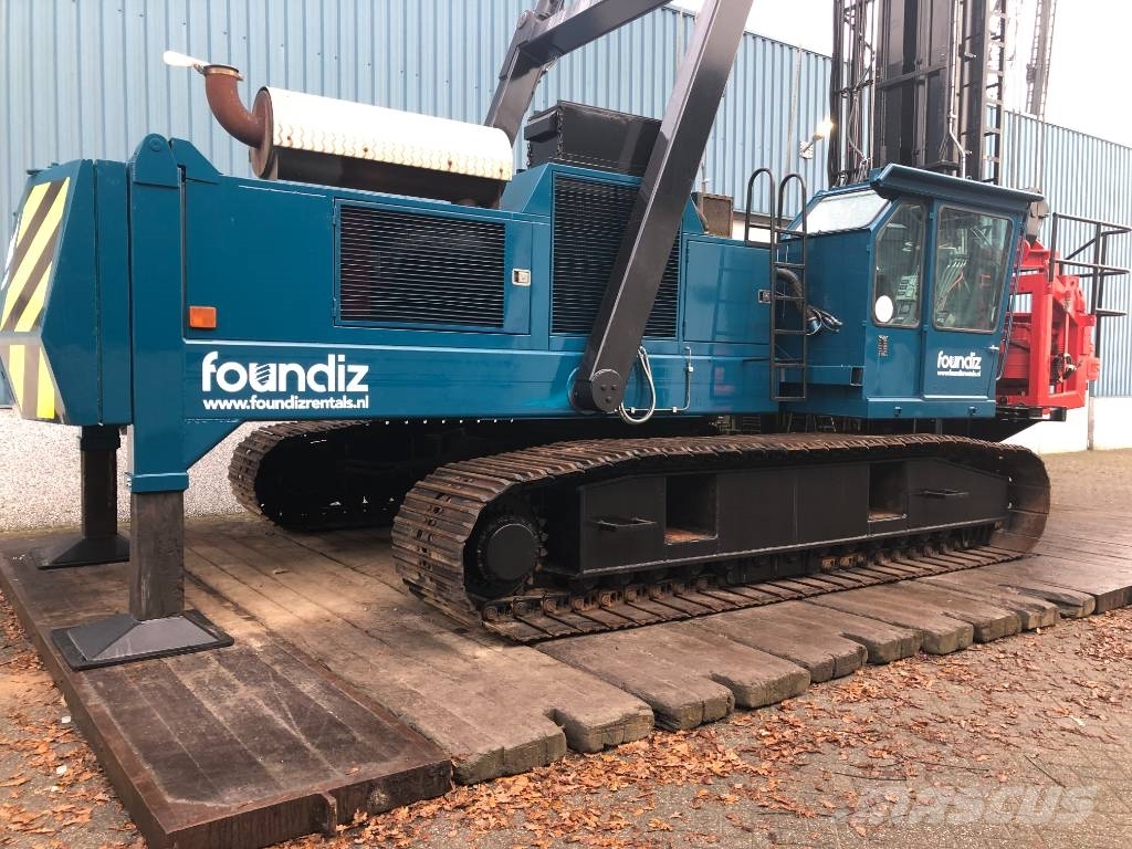 Woltman 90DR (7528-D) pile driving- / drilling rig Paalutuskoneet