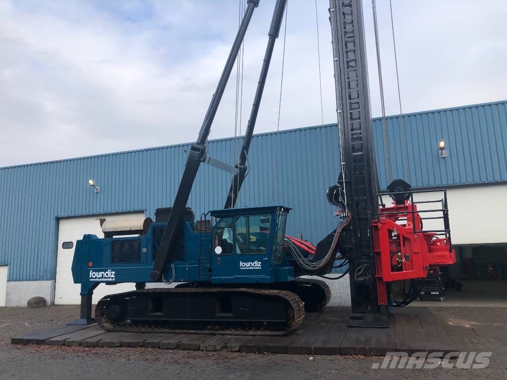 Woltman 90DR (7528-D) pile driving- / drilling rig Paalutuskoneet