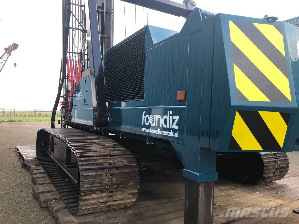 Woltman 90DR (7528-D) pile driving- / drilling rig Paalutuskoneet