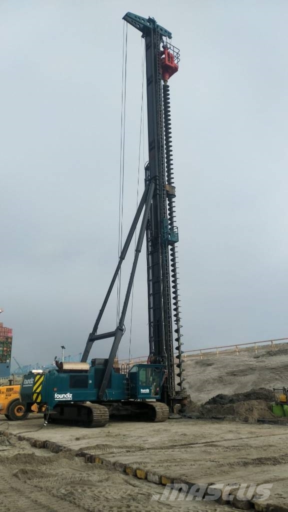 Woltman 90DR (7528-D) pile driving- / drilling rig Paalutuskoneet