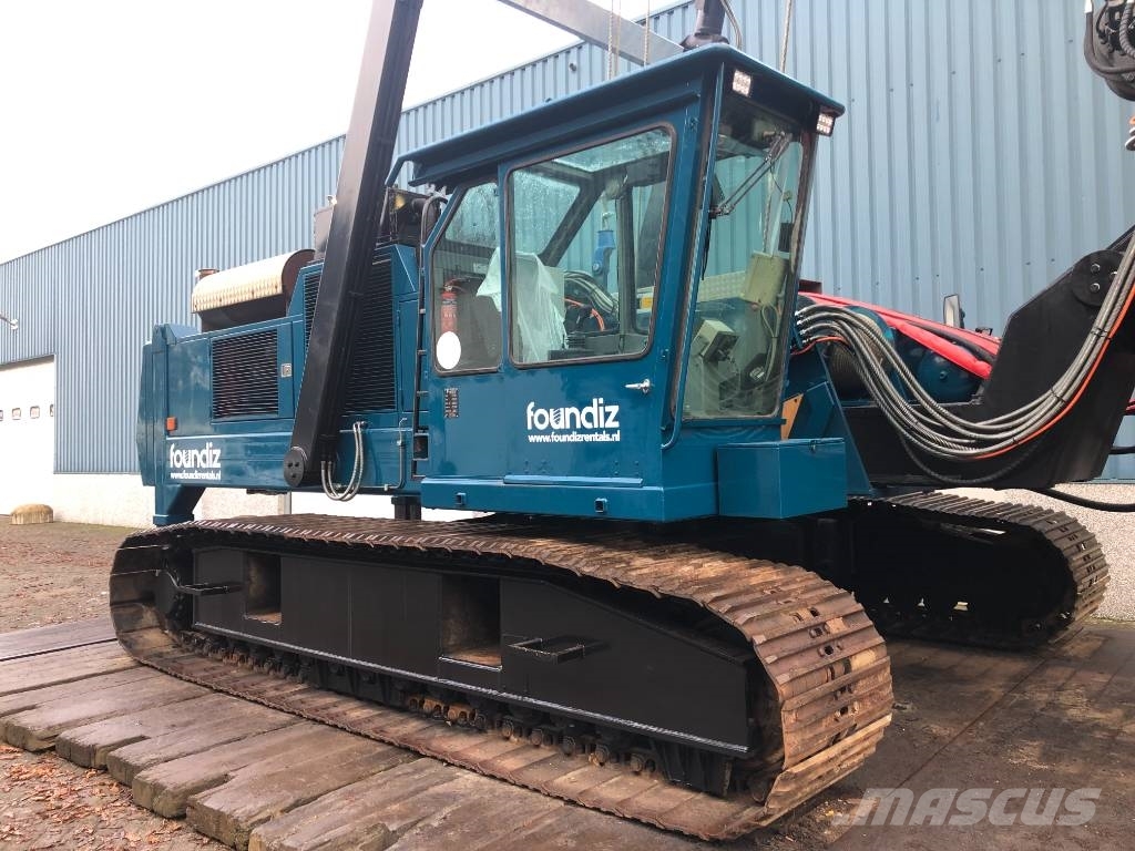Woltman 90DR (7528-D) pile driving- / drilling rig Paalutuskoneet