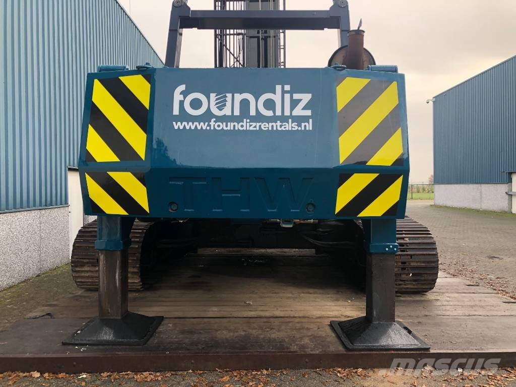 Woltman 90DR (7528-D) pile driving- / drilling rig Paalutuskoneet
