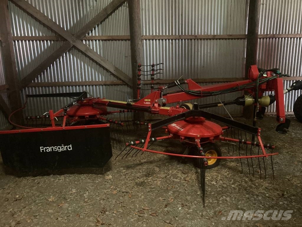 Fransgård TI 6000 KOMBIMASKIN 耙與翻草機