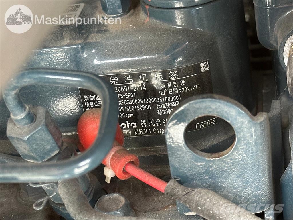 XCMG XE27E Miniekskavaatorid < 7 t
