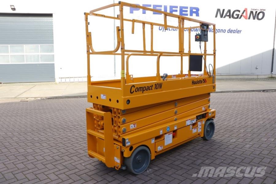 Haulotte Compact 10N Valid Inspection, *Guarantee! 10m Work Scissor lifts