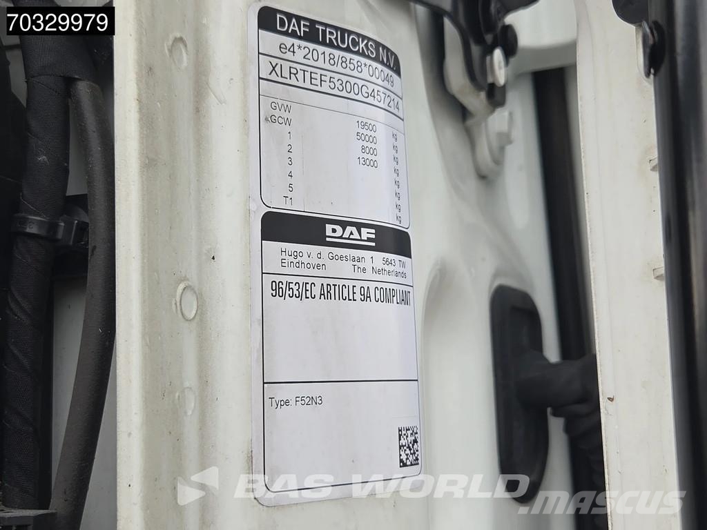 DAF XG 480 4X2 2x Tanks Standklima ACC Alcoa Тягачі