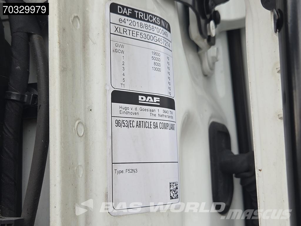 DAF XG 480 4X2 2x Tanks Standklima ACC Alcoa Camiones tractor