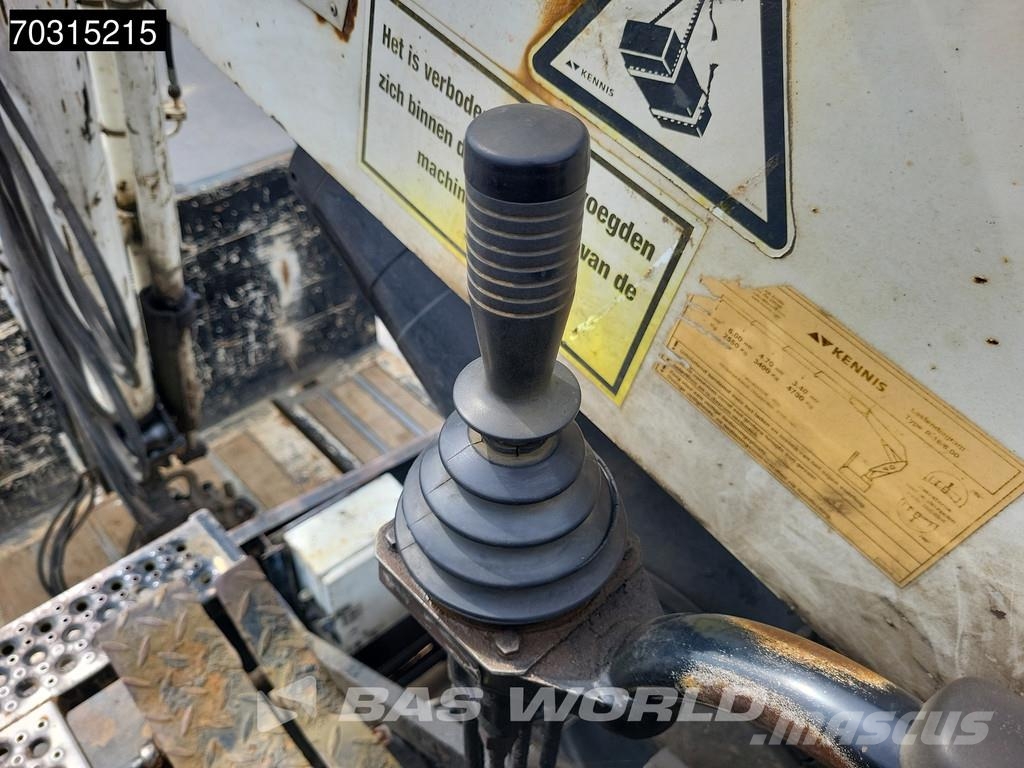 Pacton T3-003 Kennis 16T Steering Crane Valníkové návěsy/Návěsy se sklápěcími bočnicemi
