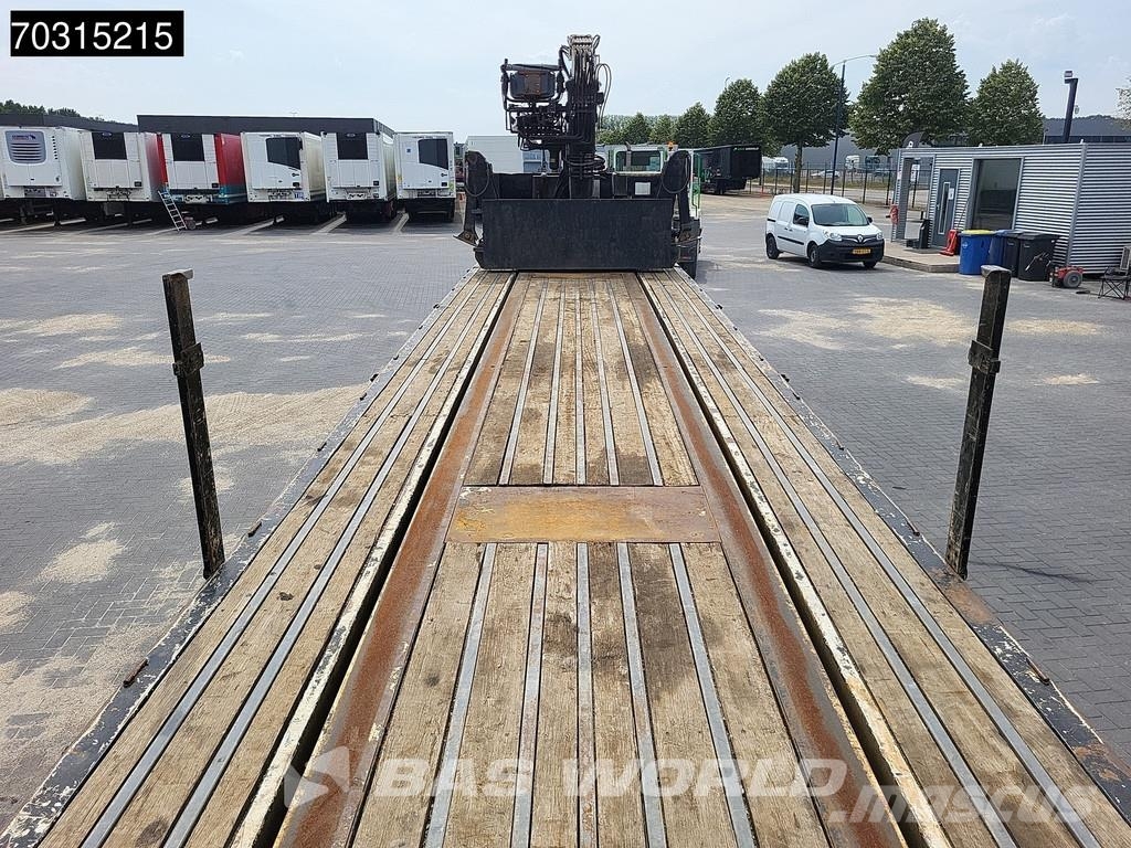 Pacton T3-003 Kennis 16T Steering Crane Valníkové návěsy/Návěsy se sklápěcími bočnicemi