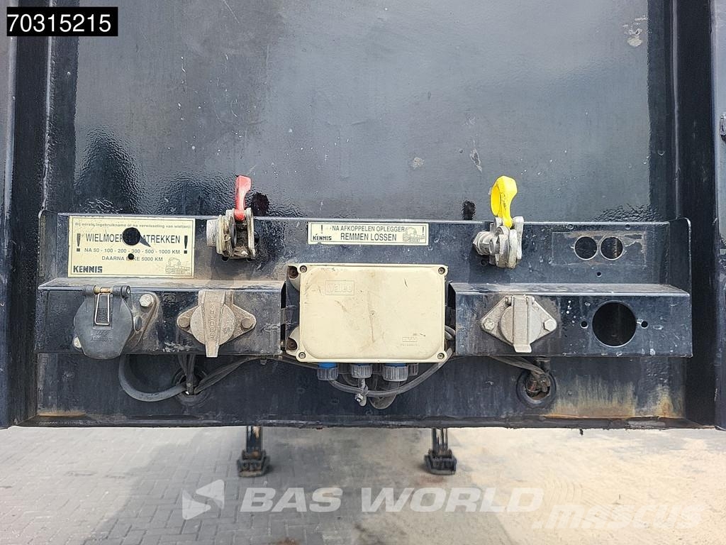Pacton T3-003 Kennis 16T Steering Crane Valníkové návěsy/Návěsy se sklápěcími bočnicemi