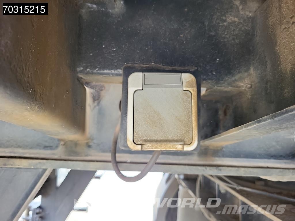 Pacton T3-003 Kennis 16T Steering Crane Bortinių sunkvežimių priekabos su nuleidžiamais bortais