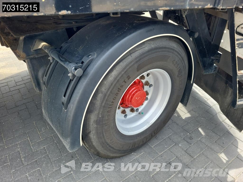 Pacton T3-003 Kennis 16T Steering Crane Valníkové návěsy/Návěsy se sklápěcími bočnicemi