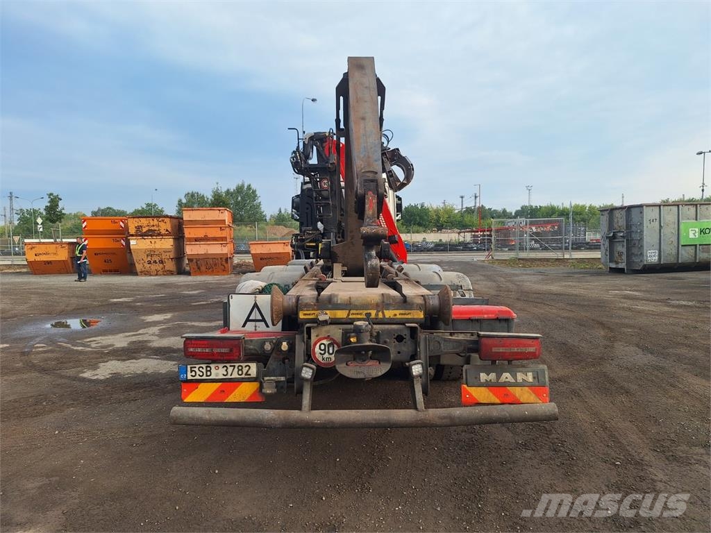 MAN TGS 26.470 6X4 + HR CRANAB TZ18.2 Kamioni-šasije