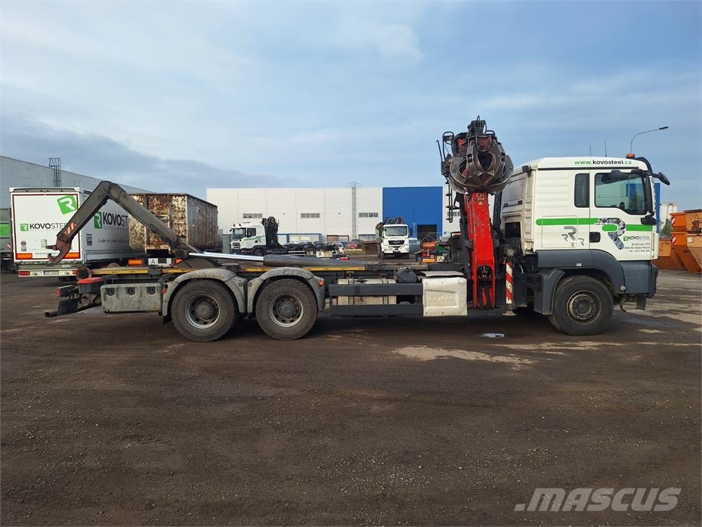 MAN TGS 26.470 6X4 + HR CRANAB TZ18.2 Kamioni-šasije