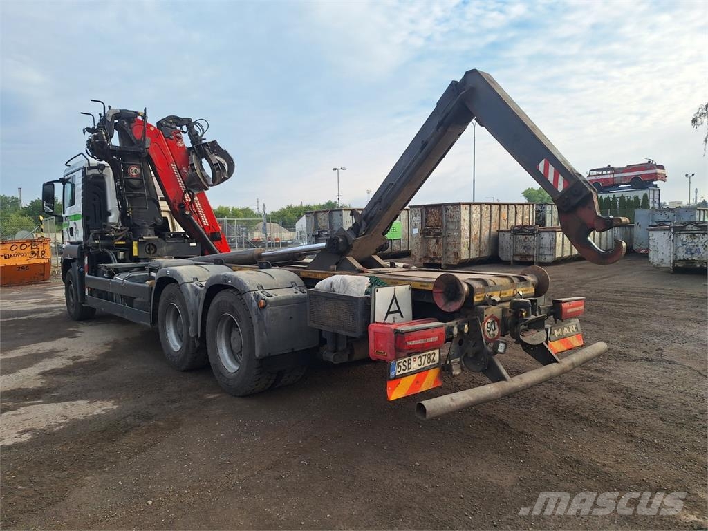 MAN TGS 26.470 6X4 + HR CRANAB TZ18.2 Kamioni-šasije