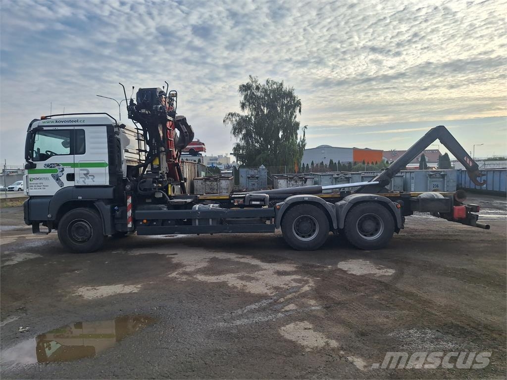 MAN TGS 26.470 6X4 + HR CRANAB TZ18.2 Kamioni-šasije