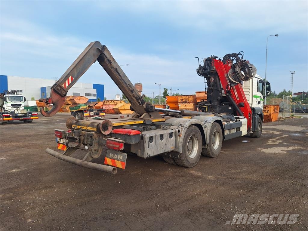 MAN TGS 26.470 6X4 + HR CRANAB TZ18.2 Kamioni-šasije