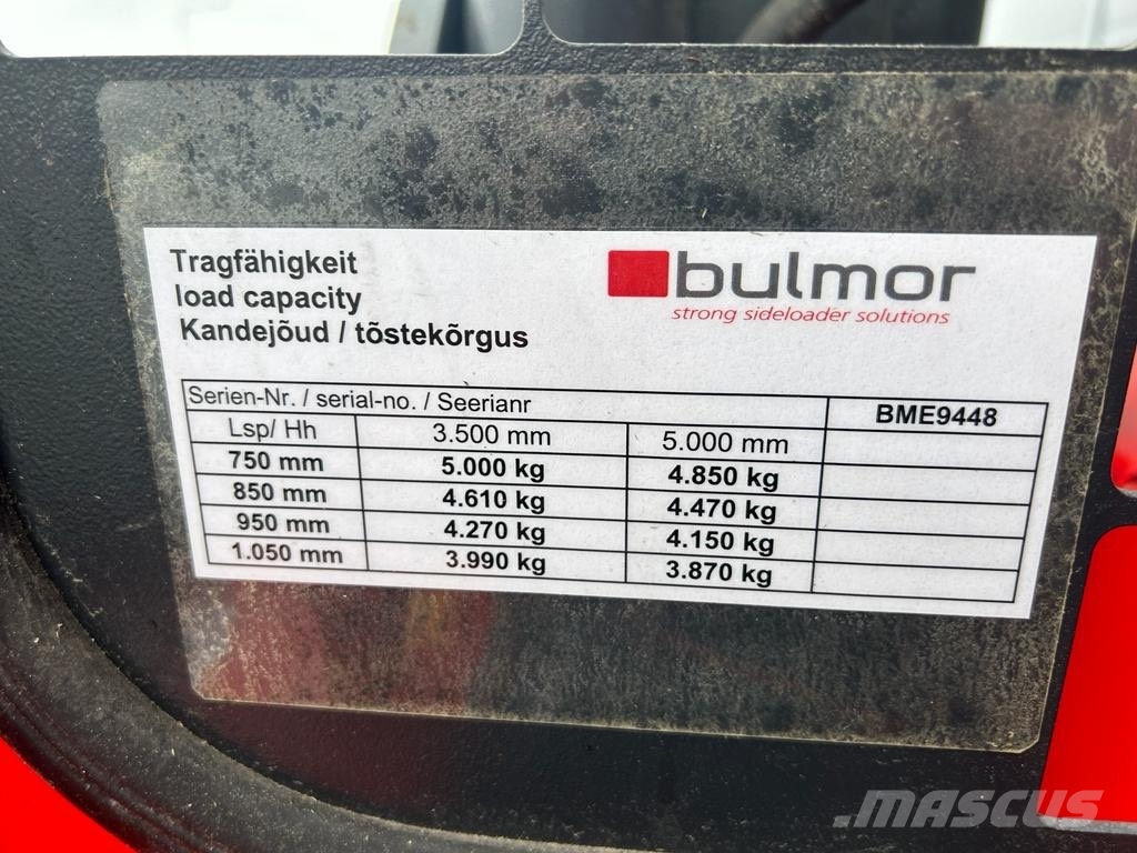 Bulmor BMS 50/16-15/50T Γερανοί πλευρικής φόρτωσης εμπορευματοκιβωτίων