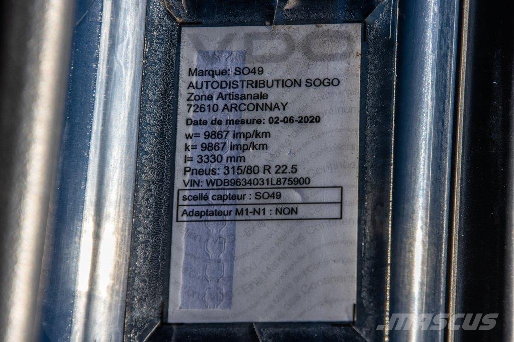 Mercedes-Benz ACTROS 1848 LS+E6+HYDR. Prime Movers