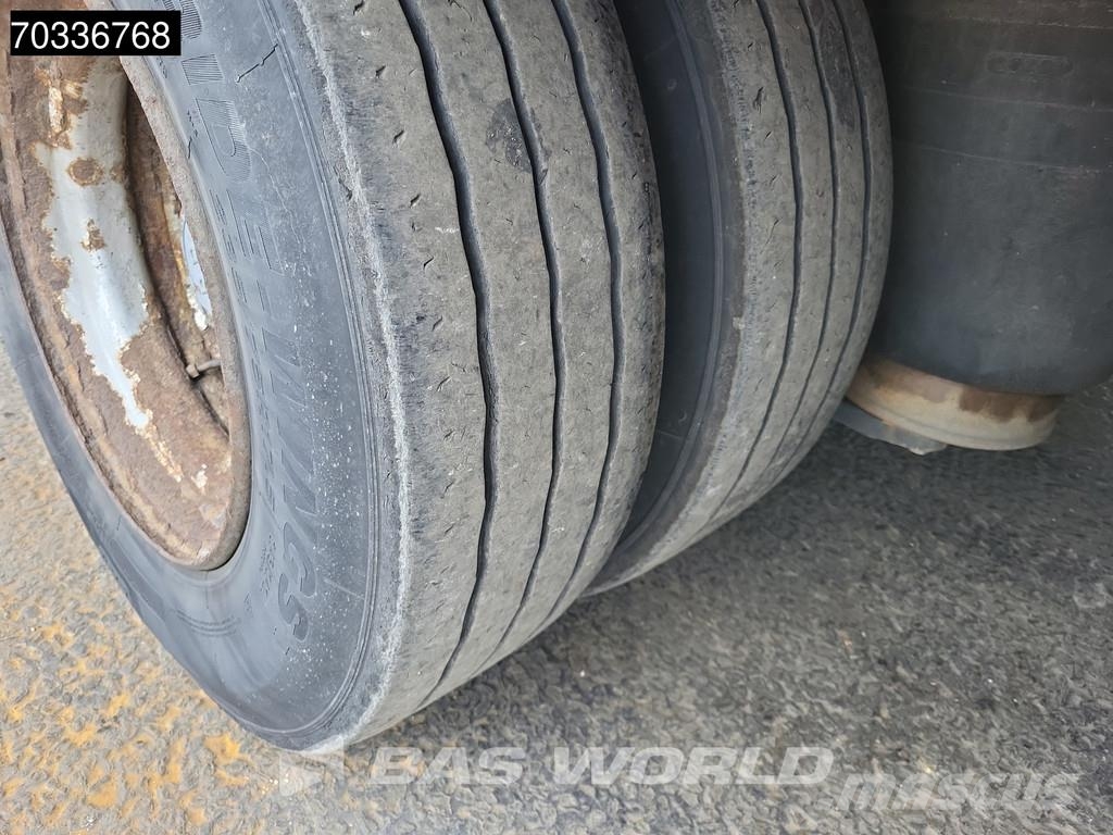 Fliegl SOS 390 3 axles Steering Axle BPW Raskeveo poolhaagised