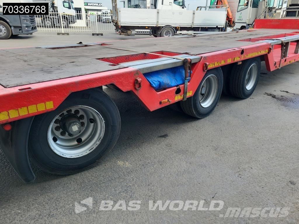 Fliegl SOS 390 3 axles Steering Axle BPW Raskeveo poolhaagised
