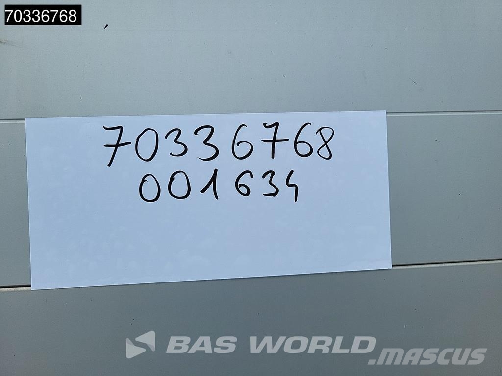 Fliegl SOS 390 3 axles Steering Axle BPW Raskeveo poolhaagised
