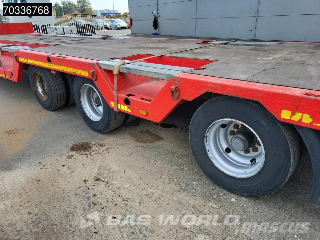Fliegl SOS 390 3 axles Steering Axle BPW Raskeveo poolhaagised