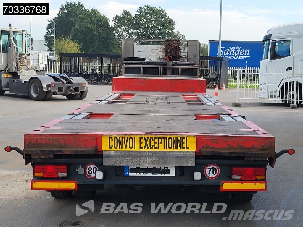 Fliegl SOS 390 3 axles Steering Axle BPW Raskeveo poolhaagised