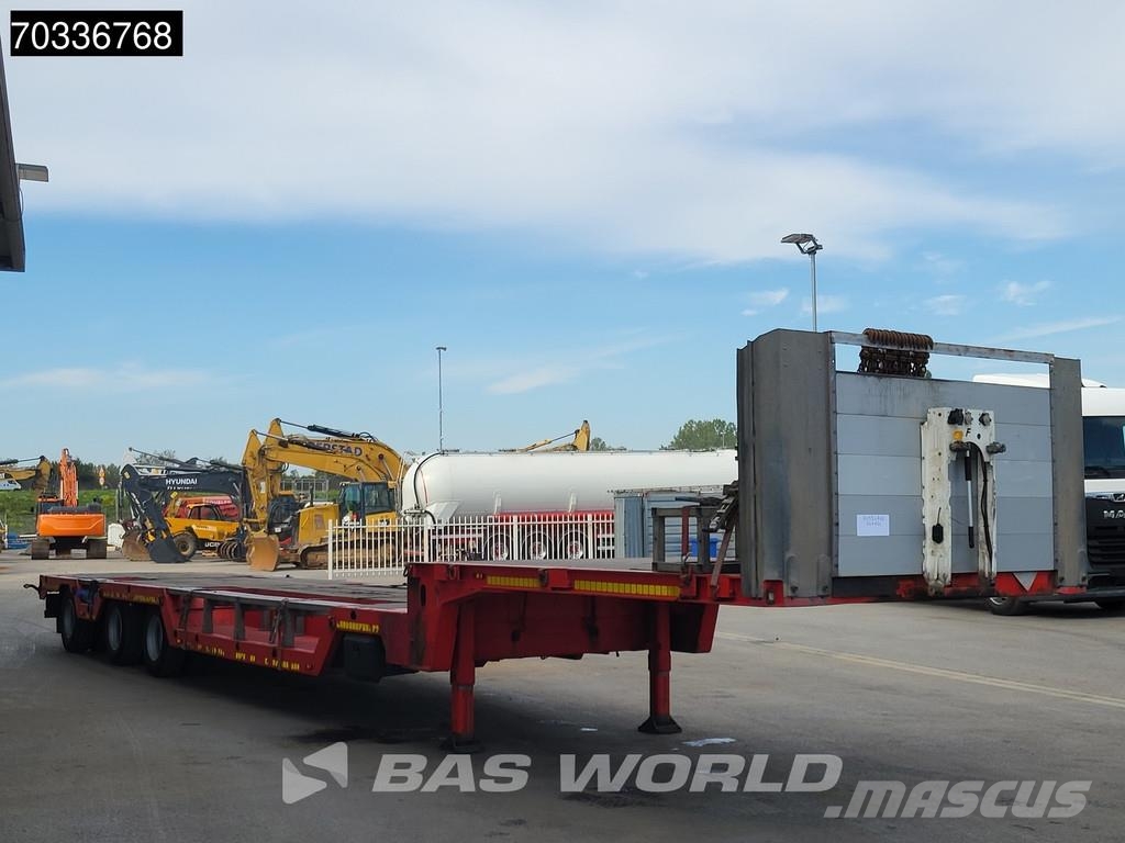 Fliegl SOS 390 3 axles Steering Axle BPW Raskeveo poolhaagised