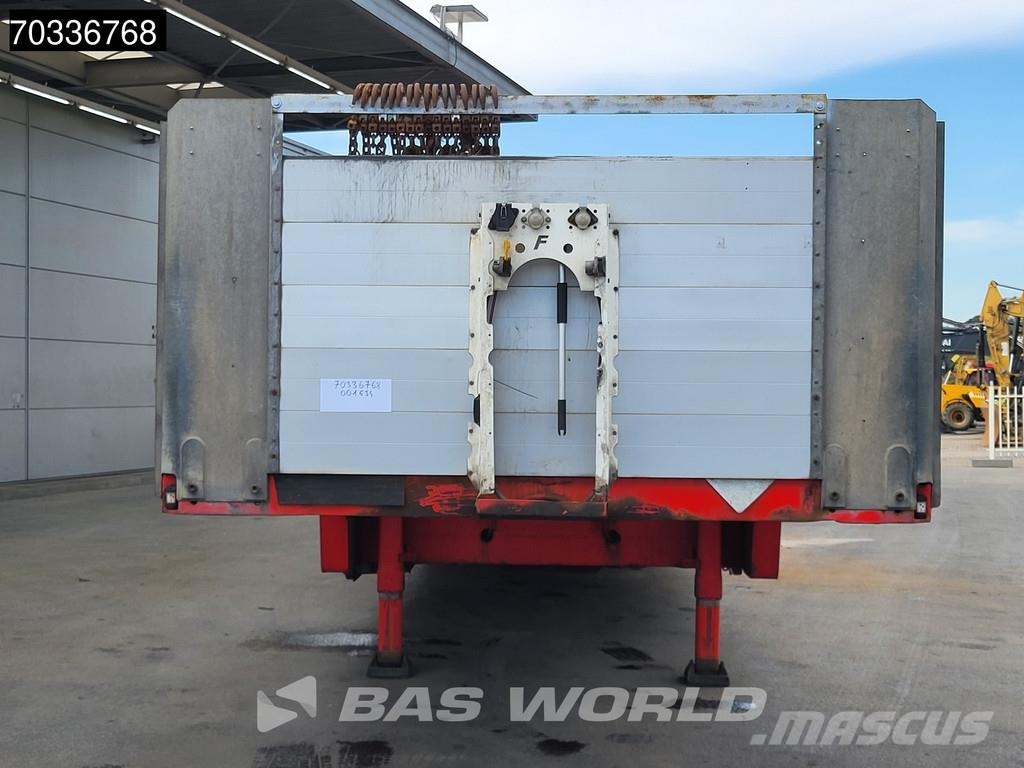 Fliegl SOS 390 3 axles Steering Axle BPW Raskeveo poolhaagised