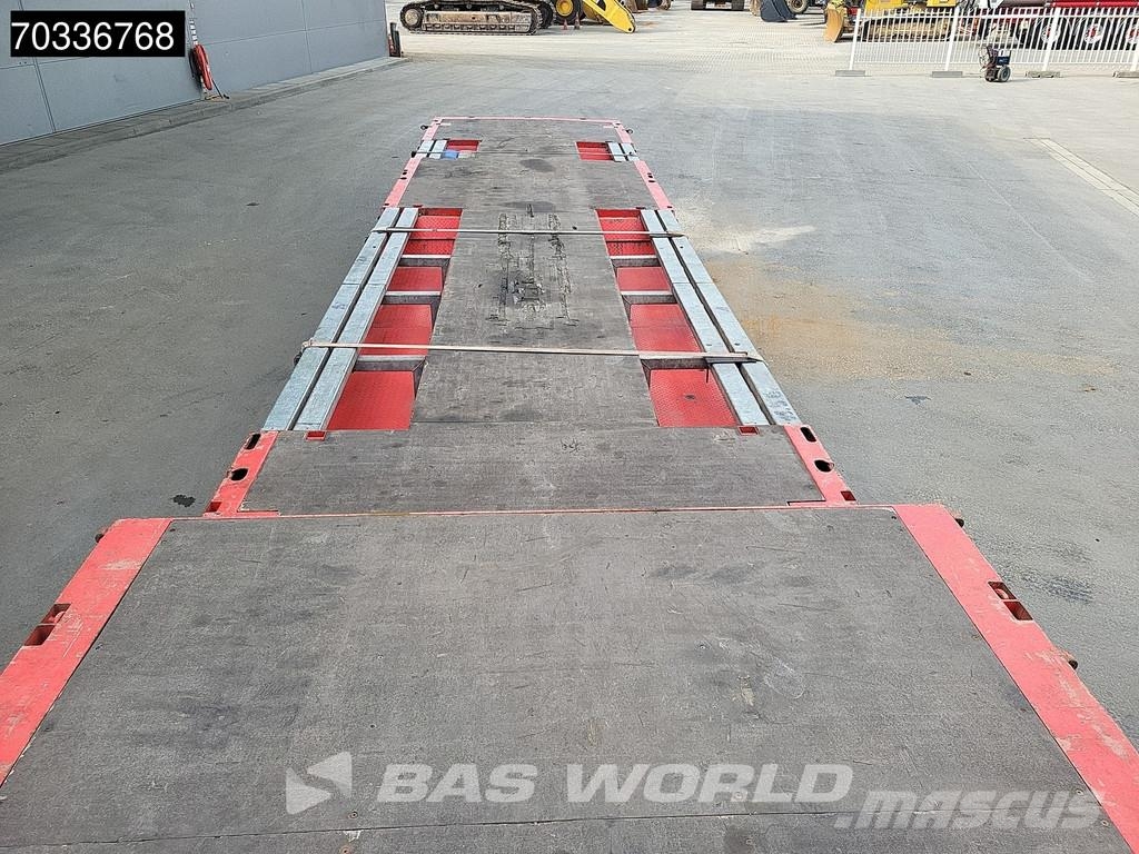 Fliegl SOS 390 3 axles Steering Axle BPW Raskeveo poolhaagised