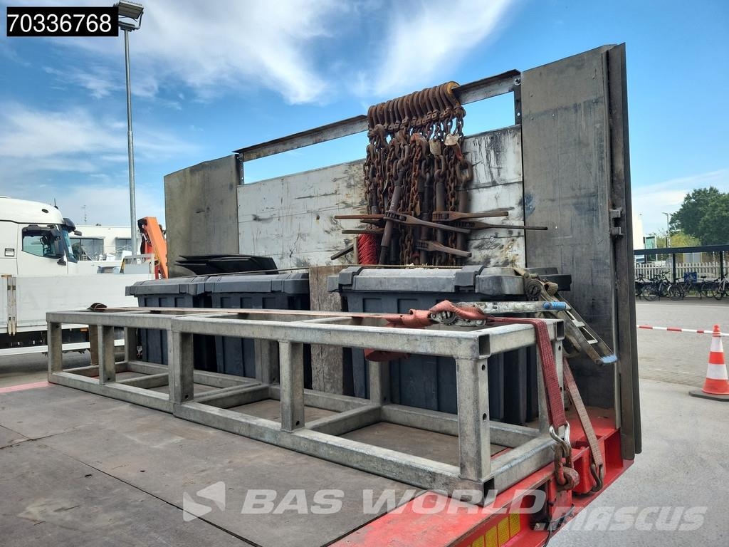 Fliegl SOS 390 3 axles Steering Axle BPW Raskeveo poolhaagised