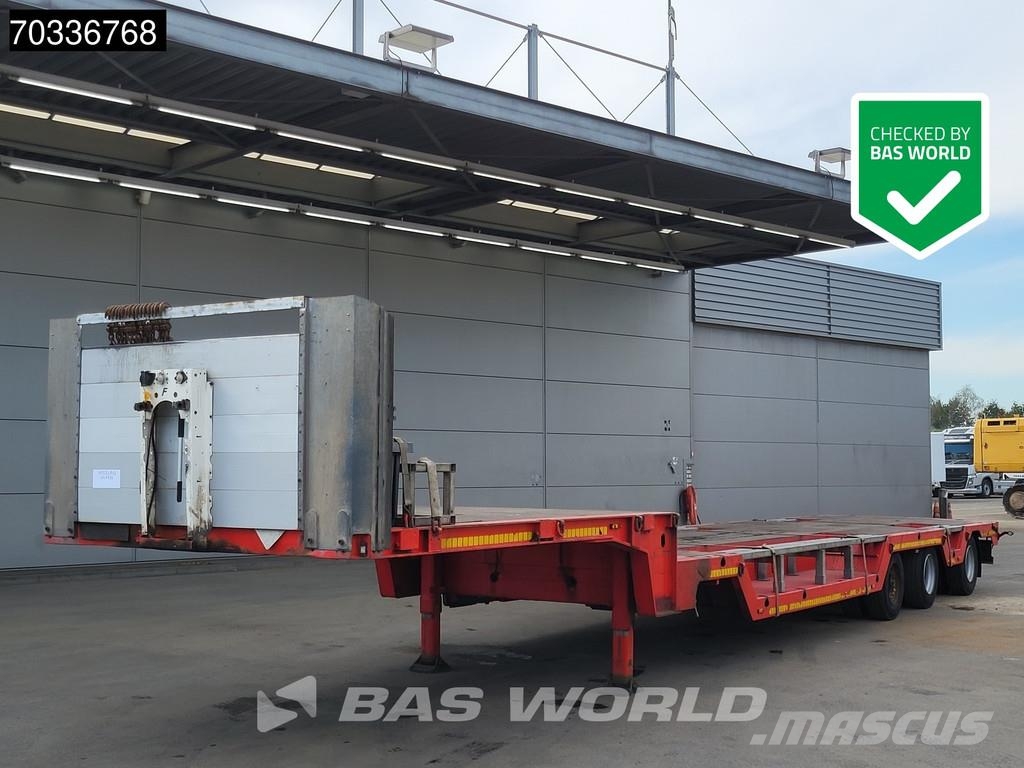 Fliegl SOS 390 3 axles Steering Axle BPW Raskeveo poolhaagised