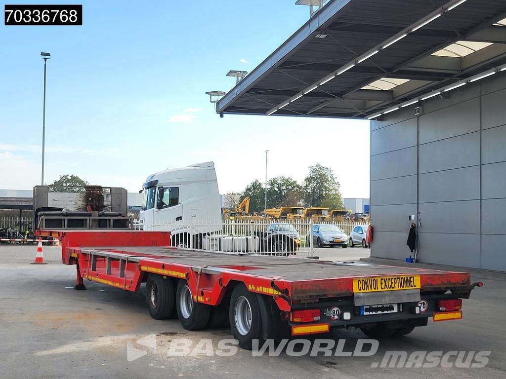Fliegl SOS 390 3 axles Steering Axle BPW Raskeveo poolhaagised