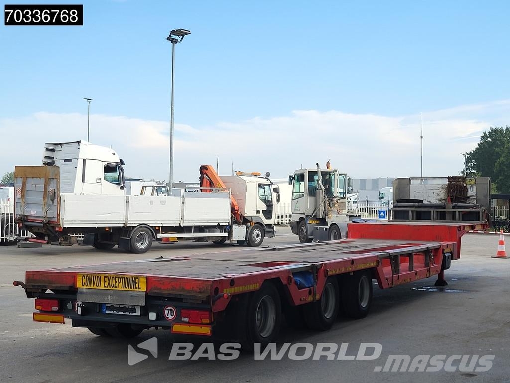 Fliegl SOS 390 3 axles Steering Axle BPW Raskeveo poolhaagised