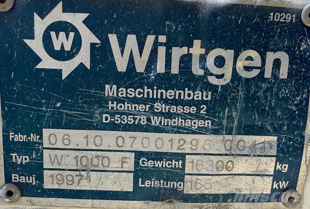Wirtgen W 1000F Máquinas moledoras de asfalto en frío