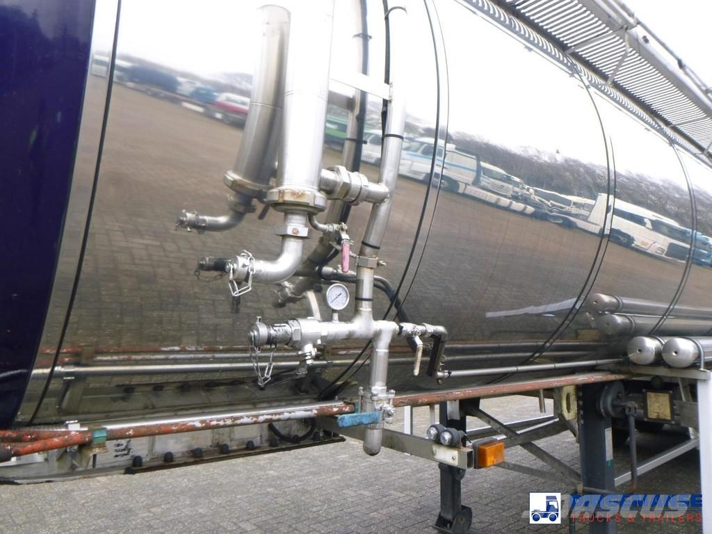 Maisonneuve Chemical tank inox (non ADR) 30 m3 / 1 comp Semirremolques cisterna