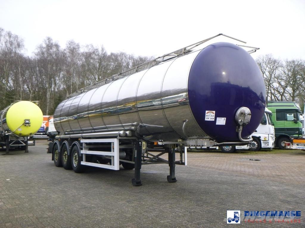 Maisonneuve Chemical tank inox (non ADR) 30 m3 / 1 comp Semirremolques cisterna