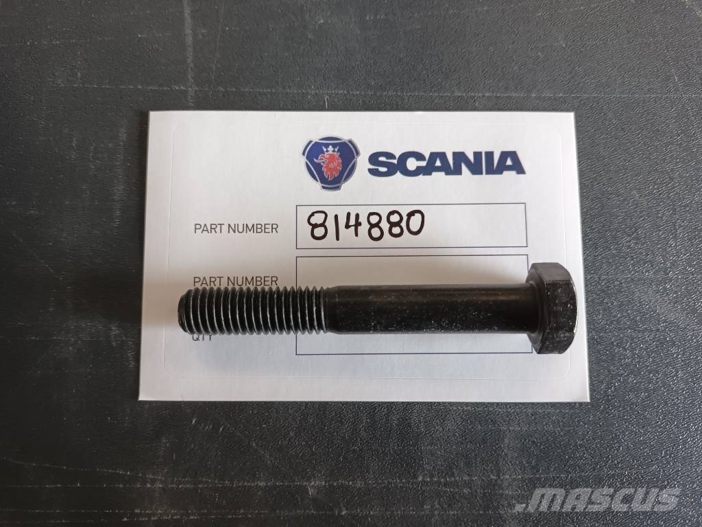 Scania HEXAGON SCREW 814880 섀시 및 서스펜션