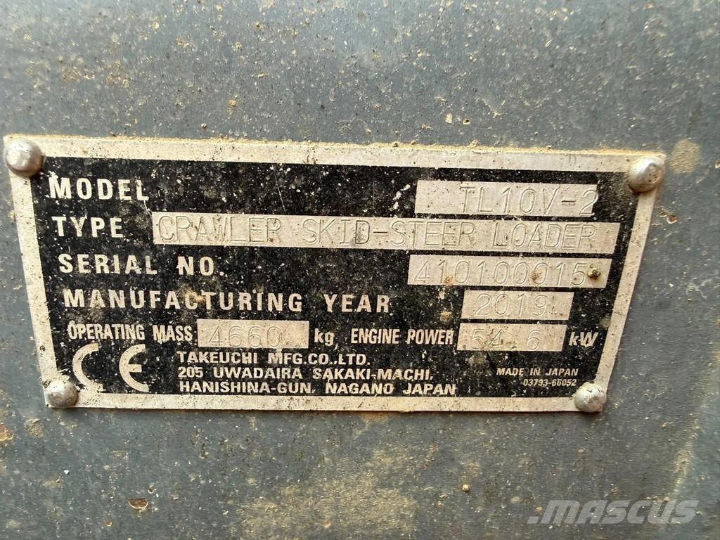Takeuchi TL10V-2 Mini-Lader 2019 Mini pale